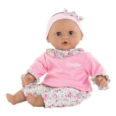 Corolle Bébé Calin Maria Baby Doll - 12" Soft-Body with Sleeping Eyes That Open and Close, Vanilla-Scented - Mon Premier Poupon Collection for Kids Ages 18 Months and up