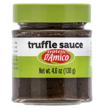 FRATELLI D'AMICO - Truffle Sauce, Tartufata, 4.06 oz, Black Truffle Paste, Dip, Spread