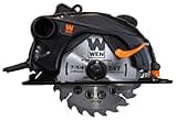 WEN 36725 12A 7-1/4-Inch Sidewinder Circular Saw with 2-1/2-Inch Cutting Depth,Black