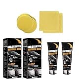 Car Scratch Repair Paste Upgraded Car Scratch Repair Paste Polishing Wax,120ml Car Scratch Remover,Car Paint Scratch Repair Wax, Car Cleaning Kit with Wipe & Sponge, for Slight Scratches