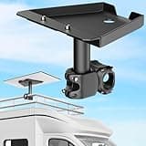 PICURA Starlink Gen 3 Rv Ladder Mount, Starlink Gen 3 Roof Rack Mount,Starlink Gen 3 Pole Clamp Mount Adjustable Installation Range 0.8-1.17” for Poles, Roofs, SUVs, and Outdoor Use
