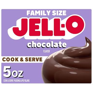 JELL-O Chocolate Cook & Serve Pudding & Pie Filling Mix (5 oz Box)