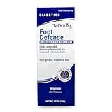 TriDerma Diabetics' Foot Cream for Dry Cracked Feet and Heels with Lactic Acid, Urea, AP4 Aloe Vera Gel, 4.2 oz Tube