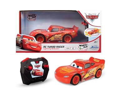 Disney Cars RC Turbo Racer Lightning McQueen 1:24
