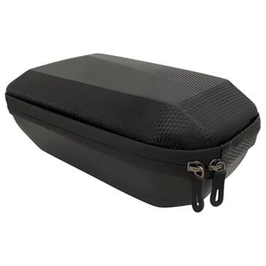 HayWHNKN Scooter Bag Balance Car Waterproof Front Bag 4.2QT Capacity Bike Front Handlebar Bag, Leather＆EVA Material, Black