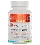 WELLNESS EXTRACT Eannatto Tocotrienols Deltagold Vitamin E Supplements Softgels, Tocopherol Free, Supports Immune Health, Non-GMO, Gluten Free & Antioxidant (50MG 30 Softgels).