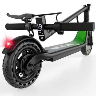 WERHY Electric Scooter, 500W/800W/1000W Powerful Motor & 19/22 MPH Top Speed, 16/25 Miles Range, Folding E Scooter with Dual Braking for Teens and Adults