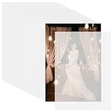 70pcs Translucent Vellum Paper for Wedding Photo Cover, 5x7 Inch Printable Trace Paper for Invitations DIY Printing Wedding Photos Baby Shower Birthday Supplies Sketching