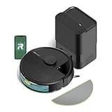 Roomba 105 Combo Robot Vacuum & Mop + AutoEmpty Dock - Self-Empties for 75 Days, Intense Power-Lifting Suction, LiDAR Navigation, Multiple Cleaning Modes, Avoids Mopping Carpet, Works with Alexa