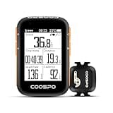 COOSPO Bike Computer Wireless GPS,Bike Speedometer with Auto Backlight, Bluetooth5.0 ANT Cycling GPS Computer,Bicycle Computer Wireless BC200 Bundle with CooSpo Cadence Speed Sensor …