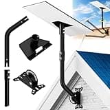 Starlink Roof Mount for Gen 3, Adjustable & Rotatable Wall Mounting Kit Compatible with V3 Starlink Standard Dish, Starlink Gen 3 Pole Mount Include Pipe Adapter, Ideal for Home, RV, Car