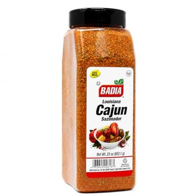 Badia Louisiana Cajun Seasoning, 23 oz – Bold & Spicy Creole Blend for Meats, Seafood, Vegetables & More