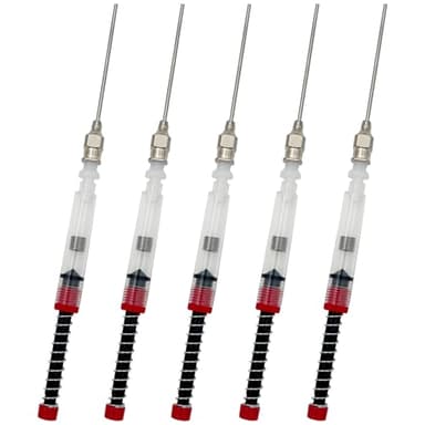 Ceemiaa 5-Pack Fountain Pen Ink Syringe Fillers – Spring Converter with Removable Blunt Needle Tip for 3.4mm Fountain Pen Converters