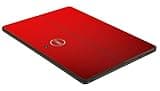 LidStyles Vinyl Protection Skin Kit Decal Sticker Compatible with Dell Latitude 5290 2 in 1 (Red Carbon Fiber)