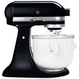 Ice Cream Maker Attachment for Kitchenaid,Fits KitchenAid 4.5-5QT/5.5-6 Quart Stand Mixers Accessories and Attachments,2 Quart Ice Cream Makers of Frozen Yogurt and Sorbet by KOYOEY