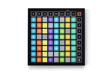 Novation Launchpad Mini [MK3] — Portable MIDI 64-Pad, USB Grid Controller for Ableton Live and Logic Pro Performances