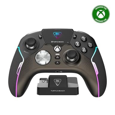 Turtle Beach Stealth Ultra High-Performance Wireless Gaming Controller Licensed for Xbox Series X|S, Xbox One, Windows PC, Android - LED Dashboard, Rapid Charge Dock, RGB Lighting, Bluetooth, Black