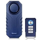WSDCAM 113dB Bike Alarm Catalytic Converter Alarm Wireless Anti Theft Vibration Motion Sensor Vehicle Security Alarm System Waterproof Motorcycle Alarm Bicycle Alarm with Remote (NO Heat Resistance)
