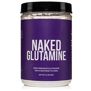 Pure L-Glutamine Made in The USA - 200 Servings - 1,000g, 2.2lb Bulk, Vegan, Non-GMO, Gluten and Soy Free. Minimize Muscle Breakdown & Improve Protein Synthesis. No Additives