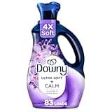 Downy Ultra Soft Fabric Softener Liquid, Calm, Lavender and Vanilla Bean, 56 fl oz, 83 Loads