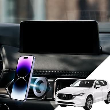 oricarmes Mazda Cx5 Phone Mount 2026 Magnetic CX-5 Phone Holder for 2026 Mazda Cx5 Accessories 2026 Cx-5 Phone Holder 2017-present Compatible for All Cell Phones