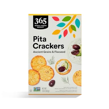 365 By Whole Foods Market, Cracker Pita Ancient Grain, 5 Ounce