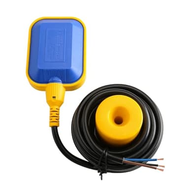 Baomain 4M 13ft Cable Float Switch, Water Level Controller, for Tank Pump, Water Tank or Sewage System On Auto Pilot, with Counterweight