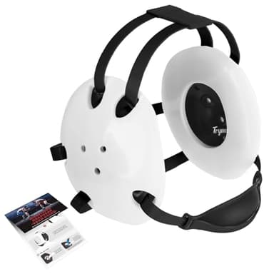 Trymaker Wrestling Headgear, Youth Wrestling Head Gear with Chin Cup, Sorf Ear Guard for MMA, Jiu-Jitsu (for Users Age 10+)