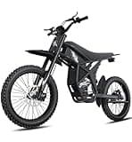 Upgraded GT73 Ebike for Adults, Electric Dirt Bike Max 37 MPH & 85 Mile Long Range, 2000W Dirtbike with 36.4AH Dual Battery, 25 Inch Motorcycle Tires, Dual Hydraulic Brakes & Full Suspension