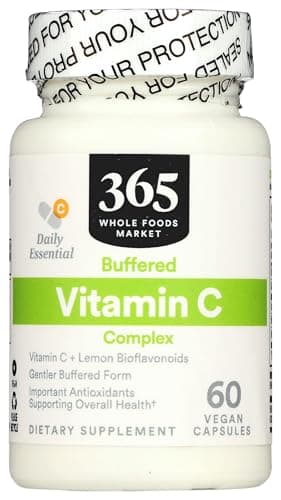 365 by Whole Foods Market, Buffered Vitamin C Complex, Vegan, 60 Capsules