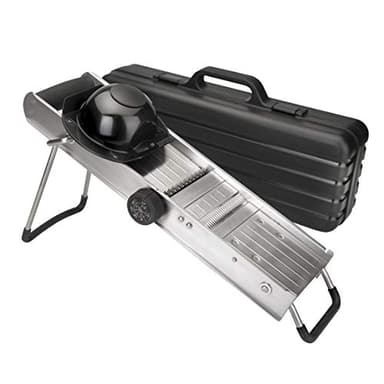 Lacor-60357-ST. Steel Mandoline Slicer W/Protector