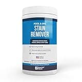 Essential Values Swimming Pool & Spa Stain Remover (2 LBS) - Compatible with Vinyl Liners, Fiberglass & Metals - Effective Formula Removes Rust & Tough Stains