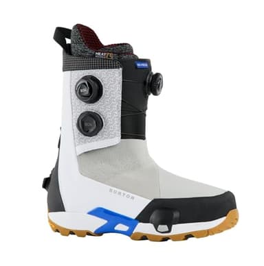 Burton Men's Highshot X Pro Step On Snowboard Boots (White, 9)