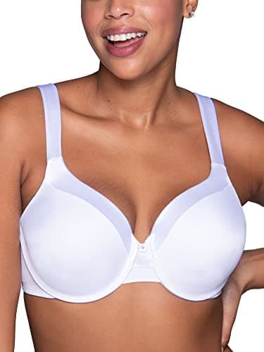 Vanity Fair Women's Illumination Full Figure Zoned-In Support Bra 76338, Star White, 36C