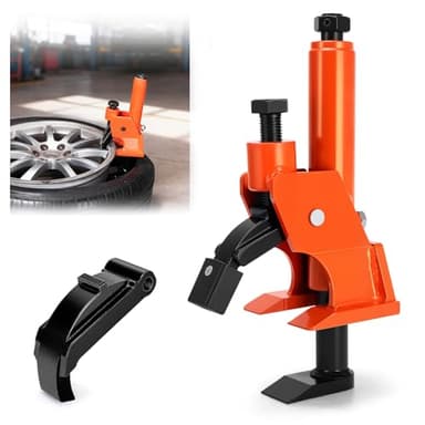 KAKO Tire Bead Breaker Tool for 38"-42" Tires, Hub-Safe Manual Tire Bead Breaker with Rubber Pad, Heavy Duty Tire Temoval Tool for ATVs, UTVs, Tractors, Trucks, Cars Tire Changer