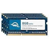 32GB (4 x 8GB) 1333MHz DDR3 SO-DIMM PC3-10600 204Pin SO-DIMM CL9 Memory RAM Upgrade Module Compatible with Mid 2010/2011 21.5" & 27" iMac Models (OWC1333DDR3S32S)