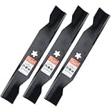 Grasscool Z248F 48 inch Mower Blades for Hus qvarna 532180054 YTH2348 YTH24V48 YTH2148 YTH24K48 Z248 YTH2448 Craftsman Poulan 48'' Lawn Mower Replace 180054 173920(High Lift)