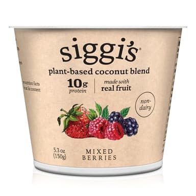 Siggis Mixed Berry Plant Based Coconut Blend, 5.3 Oz