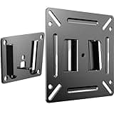 RV TV Mount Monitor Wall Mount Camper 14-24 Inch LED LCD Low Profile Flat Curved Screen TV or Computer, Small Fixed Monitor Bracket with Screw