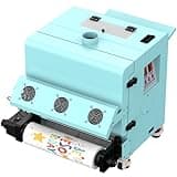 EnjoyColor DTF Curing Oven and DTF Powder Shaker for A3+/A3/A4 DTF Transfer Film Roll, Automatic DTF Shaker and Dryer Machine