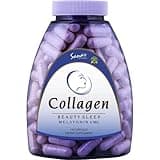 Sanar Naturals Collagen Pills Beauty Sleep with Melatonin 6 mg - Boost Hair Skin Nails Joints - Hydrolyzed Collagen for Women and Men Peptides Supplement, 150 Capsules