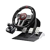 Flashfire Suzuka 900R racing wheel set with Clutch pedals and H-shifter for PC, PS3, PS4, Xbox 360, XBOX ONE and Nintendo Switch