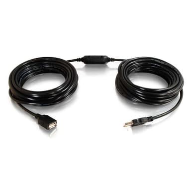 C2G/Cables to Go 38988 25-Feet USB A Male to Female Active Extension Cable -