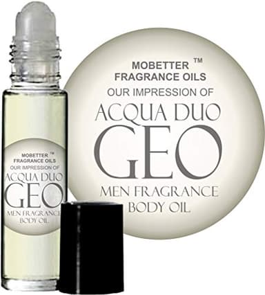MOBETTER FRAGRANCE OILS Acqua Duo Geo Men Fragrance Body Oil