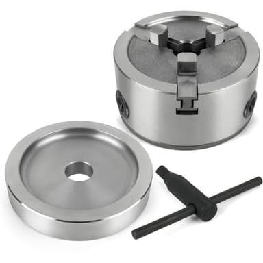 3 Piece Hubless Quick Chuck Adapter Set for 1" Arbor Brake Lathes 70040 Ammco