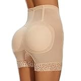 Ysabeloom Padded Butt Lifter Panties for Women Paded Underwear Hips and Butt Seamless Hip Enhancer Shapewear Panty