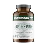 NutraMedix Binder Plus - Comprehensive Toxin Binder & Body Detoxifier - Prebiotic Antioxidant Support + Inulin, Bentonite, Aloe Vera, Activated Charcoal, Fulvic Minerals & Chitosan (120 Capsules)