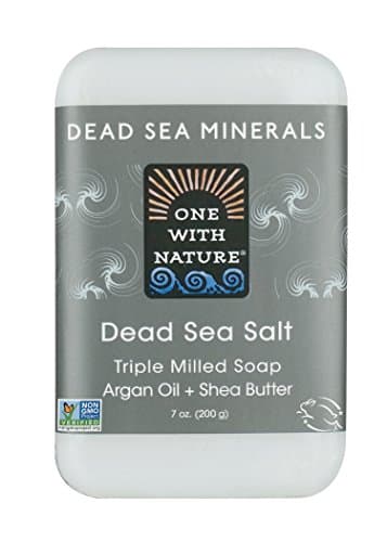 ONE WITH NATURE Dead Sea Salt Bar Soap, 7 OZ
