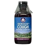 WishGarden Herbs Serious Cough Soothing & Quieting - Fast-Acting Herbal Cough Suppressant for Adults, Dry Cough Relief and Cough Expectorant, Soothes Throat Irritation and Chest Decongestant, 4oz