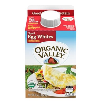 Organic Liquid Egg Whites, 16 oz